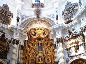 Interiors of the Church of San Luis of the French in Seville