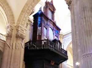 Musical organ of the Church of the Savior of Seville